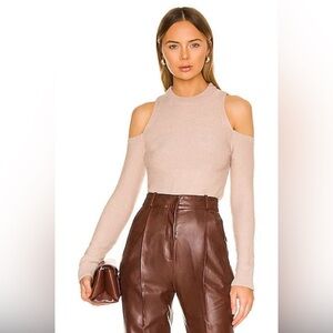 Revolve Stitches & Stripes Daria Pullover in Mink Size XS